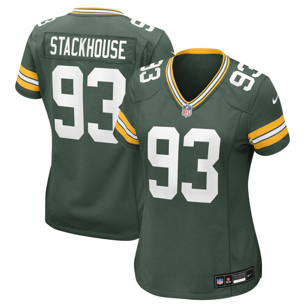 Nazir Stackhouse Women's Team Game Jersey - Green Bay Packers Jerseys