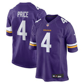 Myles Price Team Game Jersey - Minnesota Vikings Jerseys