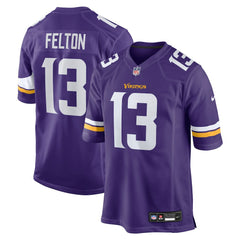 Tai Felton Team Game Jersey - Minnesota Vikings Jerseys