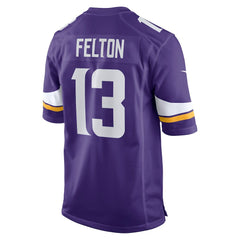 Tai Felton Team Game Jersey - Minnesota Vikings Jerseys
