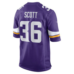 Zavier Scott Team Game Jersey - Minnesota Vikings Jerseys