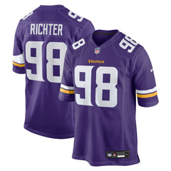 Bo Richter Team Game Jersey - Minnesota Vikings Jerseys