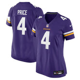 Myles Price Women's Team Game Jersey - Minnesota Vikings Jerseys