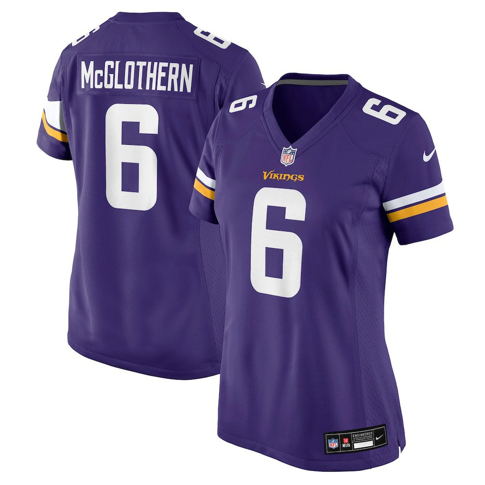 Dwight McGlothern Women's Team Game Jersey - Minnesota Vikings Jerseys