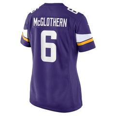 Dwight McGlothern Women's Team Game Jersey - Minnesota Vikings Jerseys
