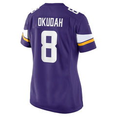 Jeff Okudah Women's Team Game Jersey - Minnesota Vikings Jerseys