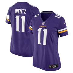 Carson Wentz Women's Team Game Jersey - Minnesota Vikings Jerseys