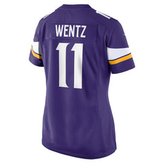 Carson Wentz Women's Team Game Jersey - Minnesota Vikings Jerseys