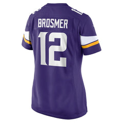 Max Brosmer Women's Team Game Jersey - Minnesota Vikings Jerseys