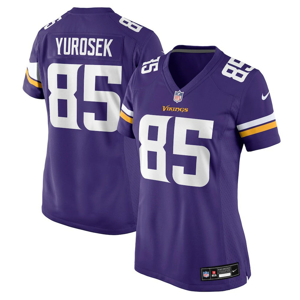Ben Yurosek Women's Team Game Jersey - Minnesota Vikings Jerseys