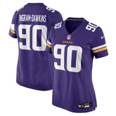 Tyrion Ingram-Dawkins Women's Team Game Jersey - Minnesota Vikings Jerseys