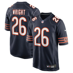 Nahshon Wright Team Game Jersey - Chicago Bears Jerseys