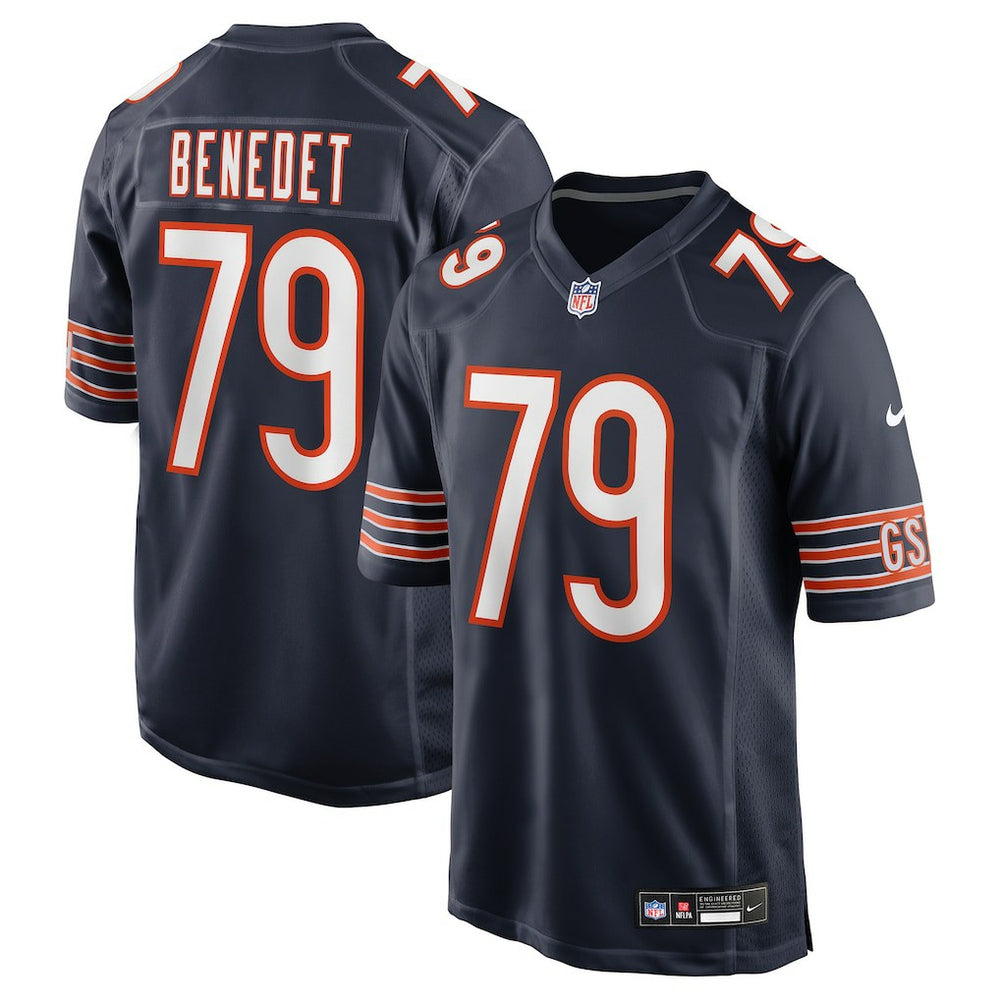 Theo Benedet Team Game Jersey - Chicago Bears Jerseys