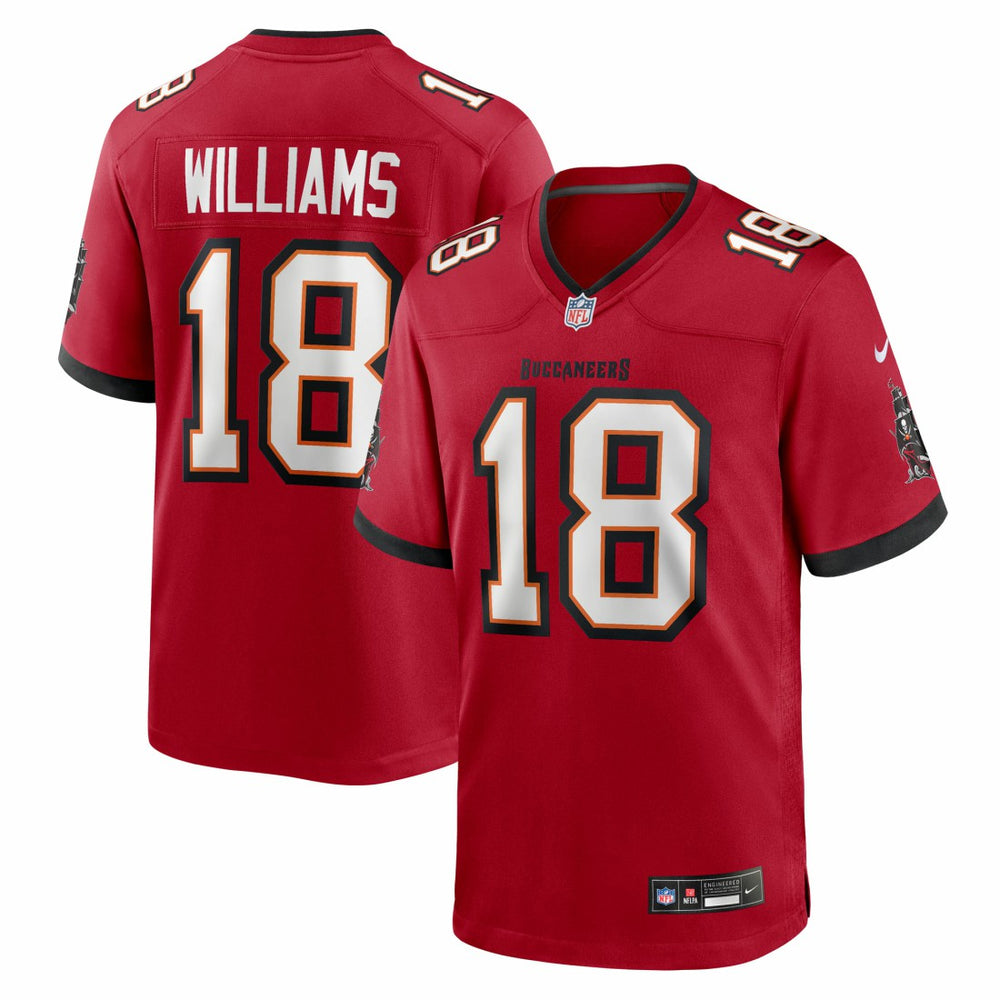 Josh Williams Team Game Jersey - Tampa Bay Buccaneers Jerseys