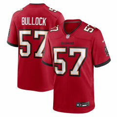 John Bullock Team Game Jersey - Tampa Bay Buccaneers Jerseys