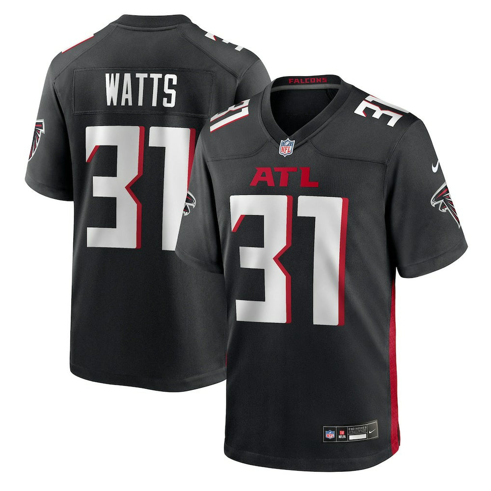 Xavier Watts Team Game Jersey - Atlanta Falcons Jerseys