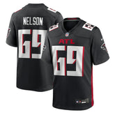 Jack Nelson Team Game Jersey - Atlanta Falcons Jerseys