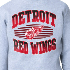 NHL Detroit Red Wings Starter Team Grit Graphic Fleece Pullover Sweatshirt