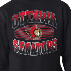 NHL Ottawa Senators Starter Team Grit Graphic Fleece Pullover Sweatshirt