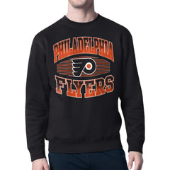 NHL Philadelphia Flyers Starter Team Grit Graphic Fleece Pullover Sweatshirt