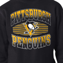 NHL Pittsburgh Penguins Starter Team Grit Graphic Fleece Pullover Sweatshirt