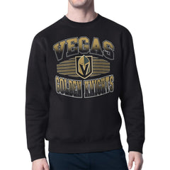 NHL Vegas Golden Knights Starter Team Grit Graphic Fleece Pullover Sweatshirt