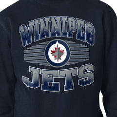 NHL Winnipeg Jets Starter Team Grit Graphic Fleece Pullover Sweatshirt