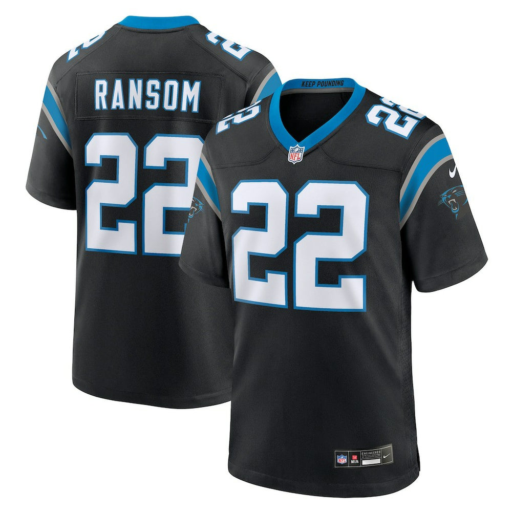 Lathan Ransom Team Game Jersey - Carolina Panthers Jerseys