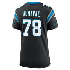 Popo Aumavae Women's Team Game Jersey - Carolina Panthers Jerseys