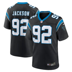 Cam Jackson Team Game Jersey - Carolina Panthers Jerseys