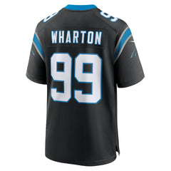 Tershawn Wharton Team Game Jersey - Carolina Panthers Jerseys