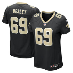Barry Wesley Women's Team Game Jersey - New Orleans Saints Jerseys