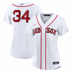 White David Ortiz Boston Red Sox Nike Women's Home Replica Player Jersey