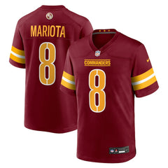 Marcus Mariota Team Game Jersey - Washington Commanders Jerseys