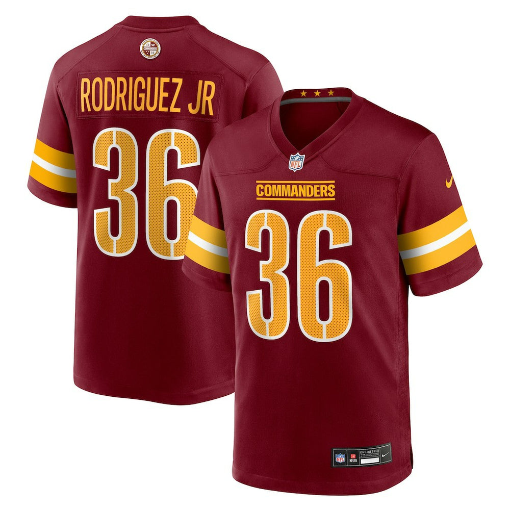 Chris Rodriguez Jr. Team Game Jersey - Washington Commanders Jerseys