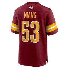 Lucas Niang Team Game Jersey - Washington Commanders Jerseys