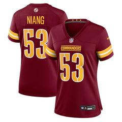 Lucas Niang Women's Team Game Jersey - Washington Commanders Jerseys
