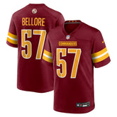 Nick Bellore Team Game Jersey - Washington Commanders Jerseys