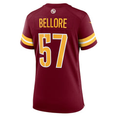 Nick Bellore Women's Team Game Jersey - Washington Commanders Jerseys