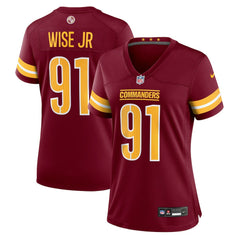 Deatrich Wise Jr. Women's Team Game Jersey - Washington Commanders Jerseys