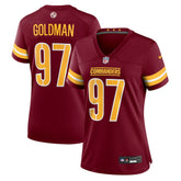 Eddie Goldman Women's Team Game Jersey - Washington Commanders Jerseys