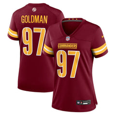 Eddie Goldman Women's Team Game Jersey - Washington Commanders Jerseys