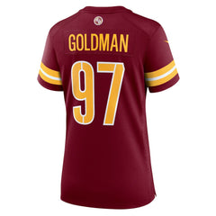 Eddie Goldman Women's Team Game Jersey - Washington Commanders Jerseys