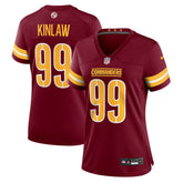 Javon Kinlaw Women's Team Game Jersey - Washington Commanders Jerseys