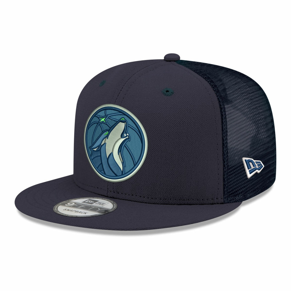 New Era Minnesota Timberwolves Core Logo Meshback 9FIFTY Snapback Hat