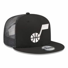 New Era Utah Jazz Core Logo Meshback 9FIFTY Snapback Hat
