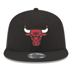 New Era Chicago Bulls Core Logo Meshback 9FIFTY Snapback Hat