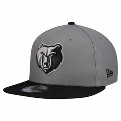 New Era Memphis Grizzlies Core Logo Storm Gray Two-Tone 9FIFTY Snapback Hat