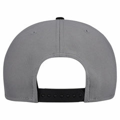 New Era Miami Heat Core Logo Storm Gray Two-Tone 9FIFTY Snapback Hat