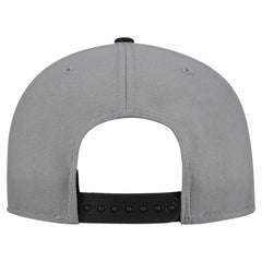 New Era Toronto Raptors Core Logo Storm Gray Two-Tone 9FIFTY Snapback Hat